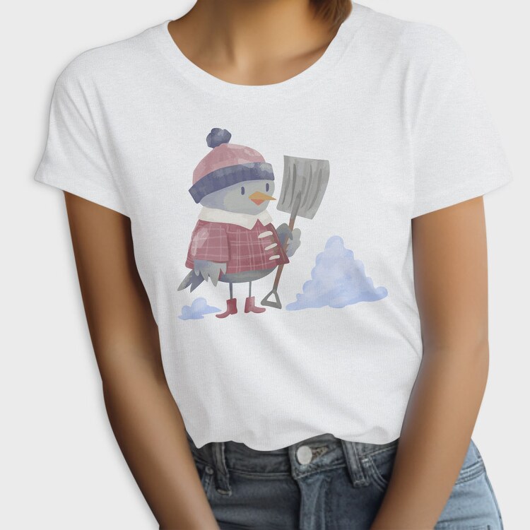 Snowbird Shovel, Tricou Femei
