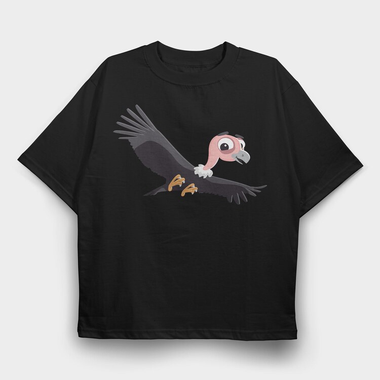Eagle Flight, Tricou Oversize Barbati (Unisex)