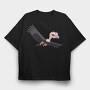 Eagle Flight, Tricou Oversize Barbati (Unisex)