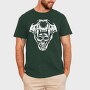 Cool Viking Skulls Bear Man, Tricou Barbati (Unisex)