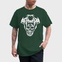 Cool Viking Skulls Bear Man, Tricou Barbati (Unisex)
