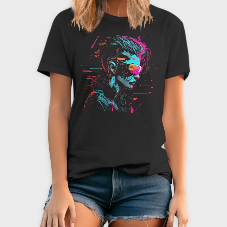 Cyberpunk Vr Glasses, Tricou Barbati (Unisex)