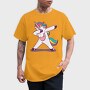 Dab Animal Comics Unicorn, Tricou Barbati (Unisex)