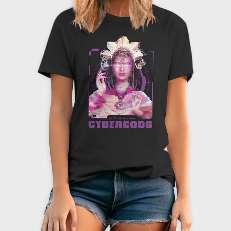 Cyborg Goddess Gods, Tricou Barbati (Unisex)
