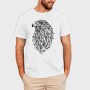 Eagle Illustration, Tricou Barbati (Unisex)