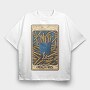 French Fries Tarot, Tricou Oversize Barbati (Unisex)