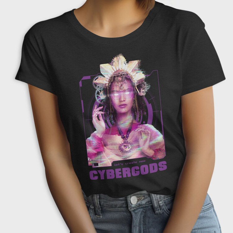Cyborg Goddess Gods, Tricou Femei