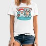 Sleepy Santa And Reindeer, Tricou Barbati (Unisex)