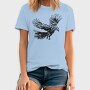 Raven Bird Animal Flying Flight, Tricou Barbati (Unisex)