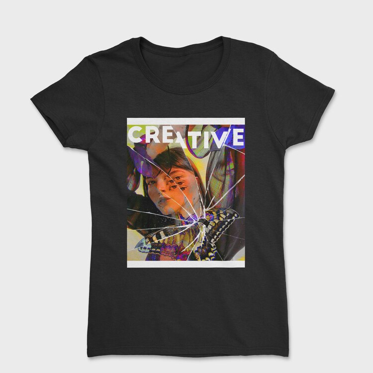 Broken Glass Creative, Tricou Femei