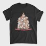 Corgi Dog Christmas Tree Corgies, Tricou Barbati (Unisex)