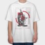 Infographics Microscope, Tricou Oversize Barbati (Unisex)