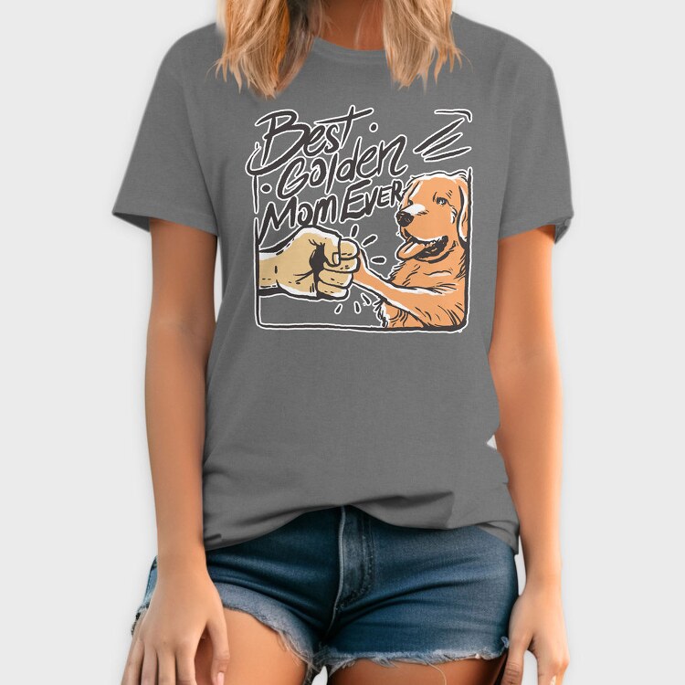 Best Golden Mom Ever Retriever, Tricou Barbati (Unisex)