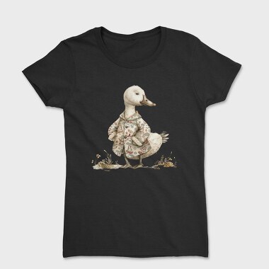 Whimsical Duck Jacket, Tricou Femei