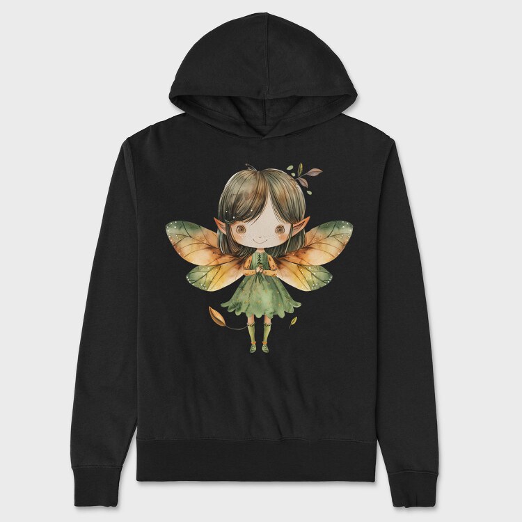 Whimsical Fairy Wings, Hanorac Oversize Barbati (Unisex)