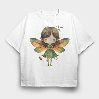 Whimsical Fairy Wings, Tricou Oversize Barbati (Unisex)