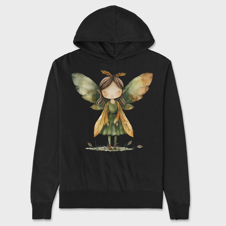 Whimsical Fairy Woodland, Hanorac Oversize Barbati (Unisex)
