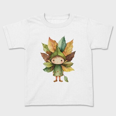Whimsical Fall Gnome, Tricou Copii