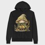 Whimsical Fantasy Gnome, Hanorac Oversize Barbati (Unisex)