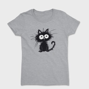 Whimsical Feline Lover, Tricou Femei