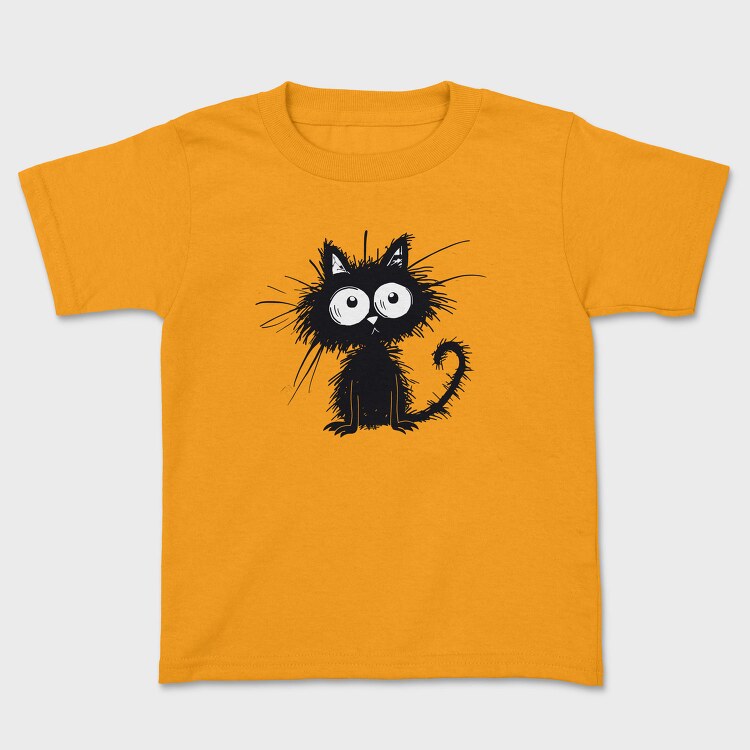 Whimsical Feline Lover, Tricou Copii