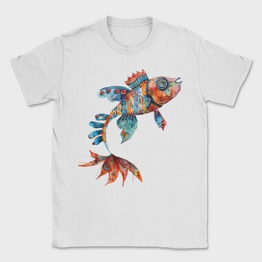 Whimsical Fish Tail, Tricou Barbati (Unisex)