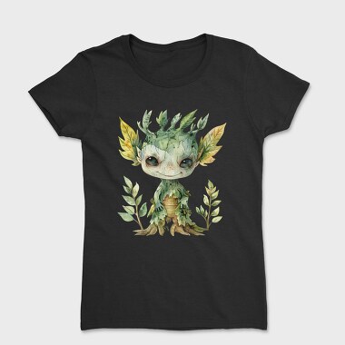 Whimsical Forest Gnome, Tricou Femei