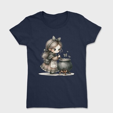 Whimsical Gothic Cauldron, Tricou Femei