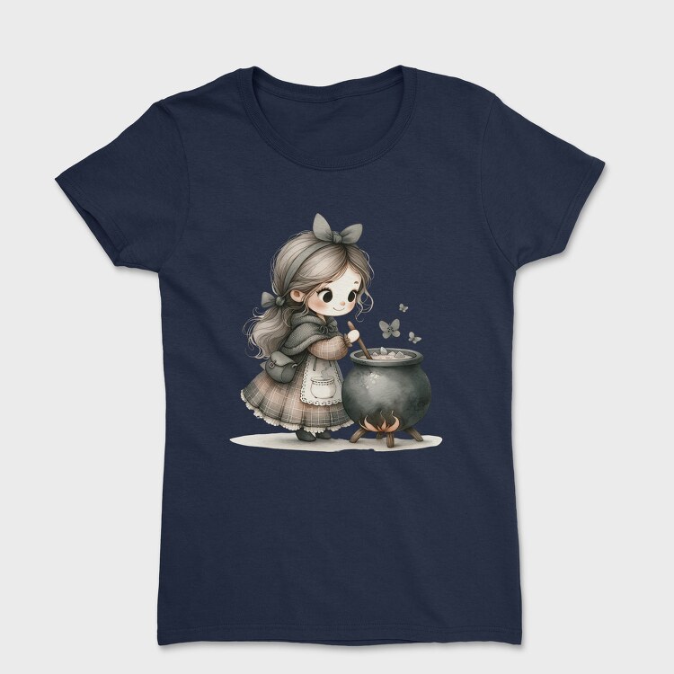 Whimsical Gothic Cauldron, Tricou Femei