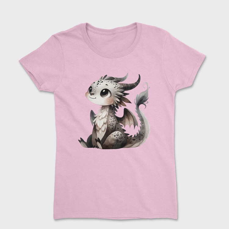Whimsical Gothic Dragon, Tricou Femei