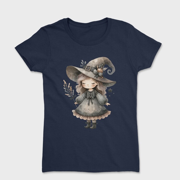 Whimsical Gothic Witch, Tricou Femei