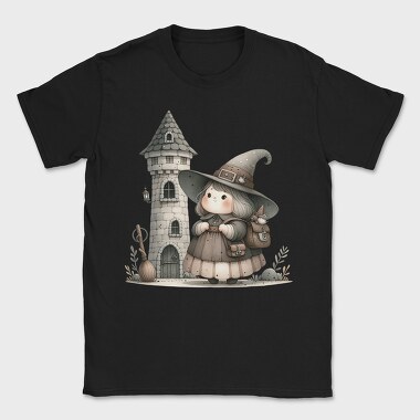 Whimsical Halloween Castle, Tricou Barbati (Unisex)