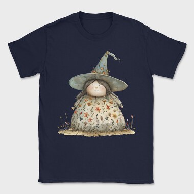 Whimsical Halloween Witch, Tricou Barbati (Unisex)