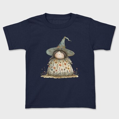 Whimsical Halloween Witch, Tricou Copii