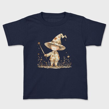 Whimsical Harvest Witch, Tricou Copii