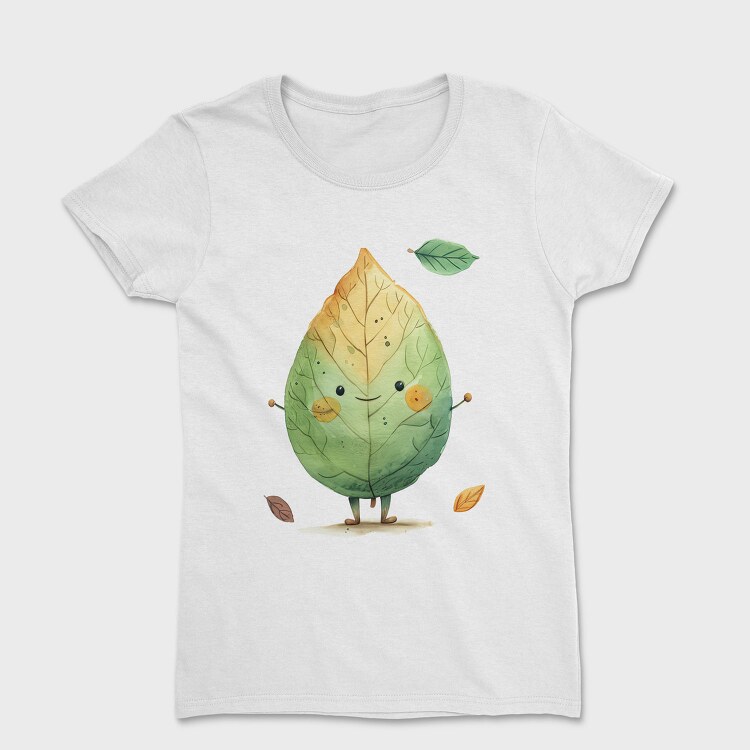 Whimsical Leaf Fall, Tricou Femei