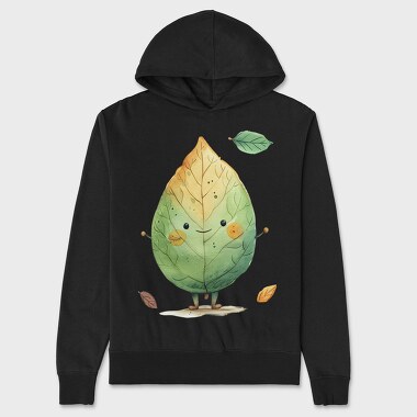 Whimsical Leaf Fall, Hanorac Oversize Barbati (Unisex)