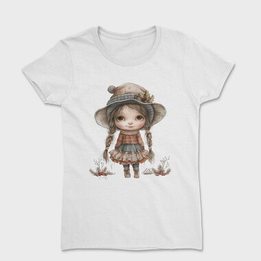 Whimsical Snow Princess, Tricou Femei