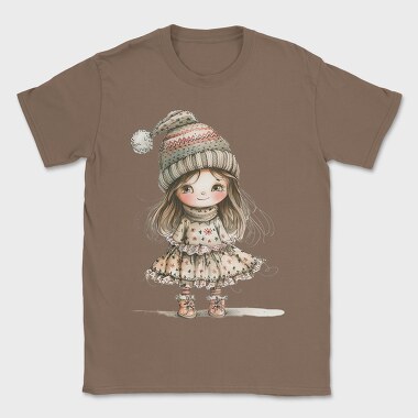 Whimsical Snow Queen, Tricou Barbati (Unisex)