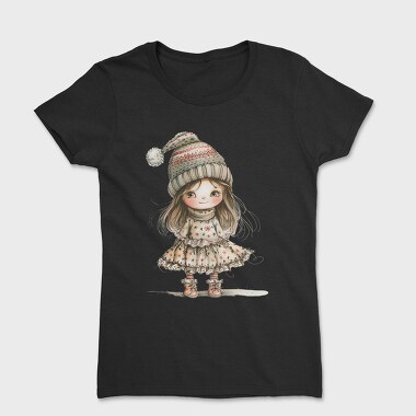 Whimsical Snow Queen, Tricou Femei