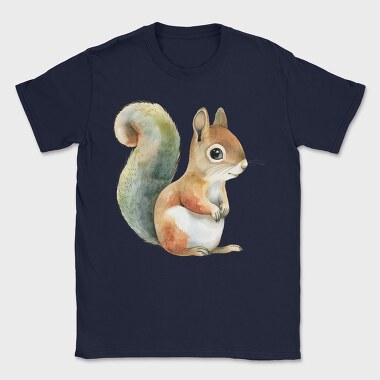 Whimsical Squirrel, Tricou Barbati (Unisex)
