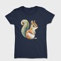 Whimsical Squirrel, Tricou Femei