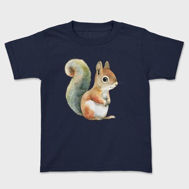 Whimsical Squirrel, Tricou Copii