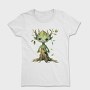 Whimsical Tree Gnome, Tricou Femei