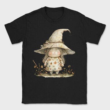 Whimsical Witch Gnome, Tricou Barbati (Unisex)