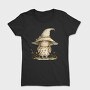 Whimsical Witch Gnome, Tricou Femei