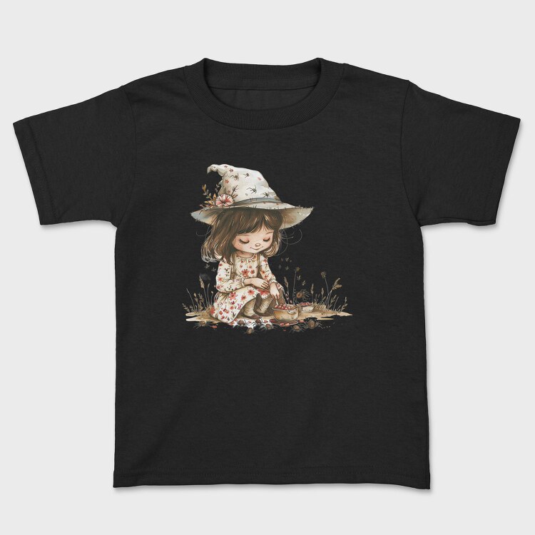 Whimsical Witchy Harvest, Tricou Copii