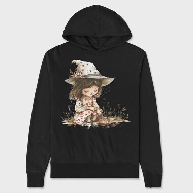Whimsical Witchy Harvest, Hanorac Oversize Barbati (Unisex)