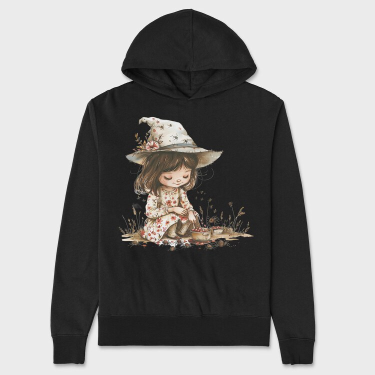 Whimsical Witchy Harvest, Hanorac Oversize Barbati (Unisex)