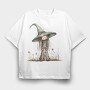 Whimsical Witchy17, Tricou Oversize Barbati (Unisex)